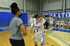 WBBall vs MIT  Wheaton College Women’s Basketball lace up for game vs MIT dedicated to “Go 4 the Goal” to eliminate Pediatric Cancer. - Photo By: KEITH NORDSTROM : Wheaton, Basketball